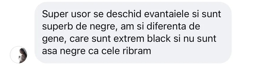 Mesaj real de la o stilistă despre genele Ribram