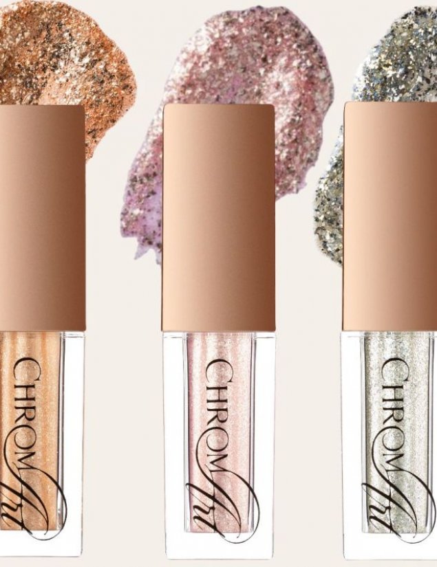 ChromArt Metallic Liquid Eyeshadow - glitter