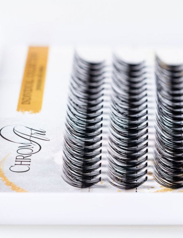 ChromArt Premium Silk Lashes - Trio - 10mm - 60 smocuri