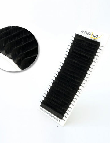 Extensii de gene Black Kashmir curbura L - Imperial Lashes